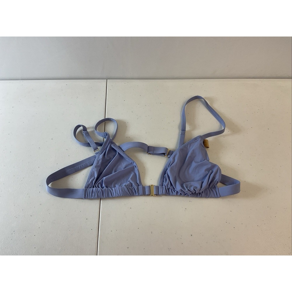 Skims Women's Plus Size 2X Purple fine‎ mesh Triangle Bralette
